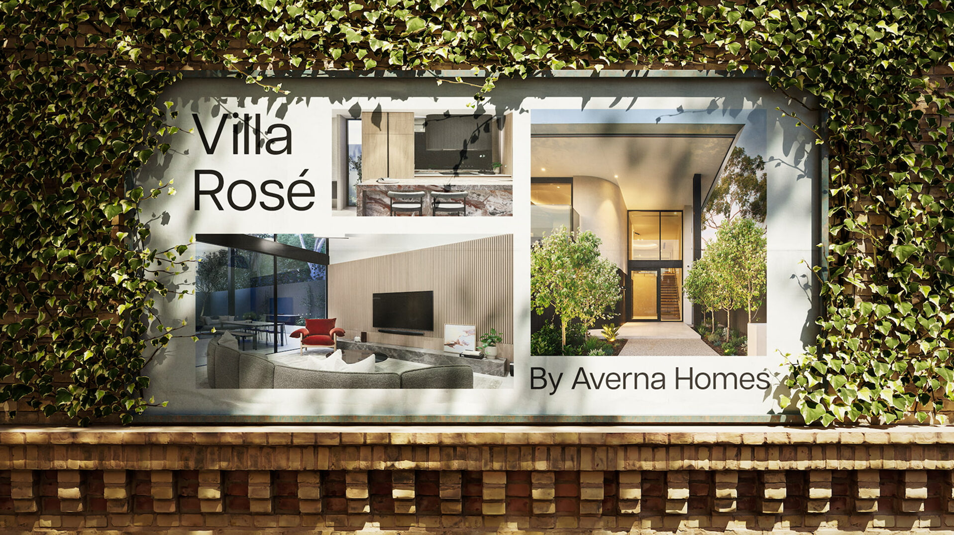 Villa Rosé residential development marketing image by Averna Homes
