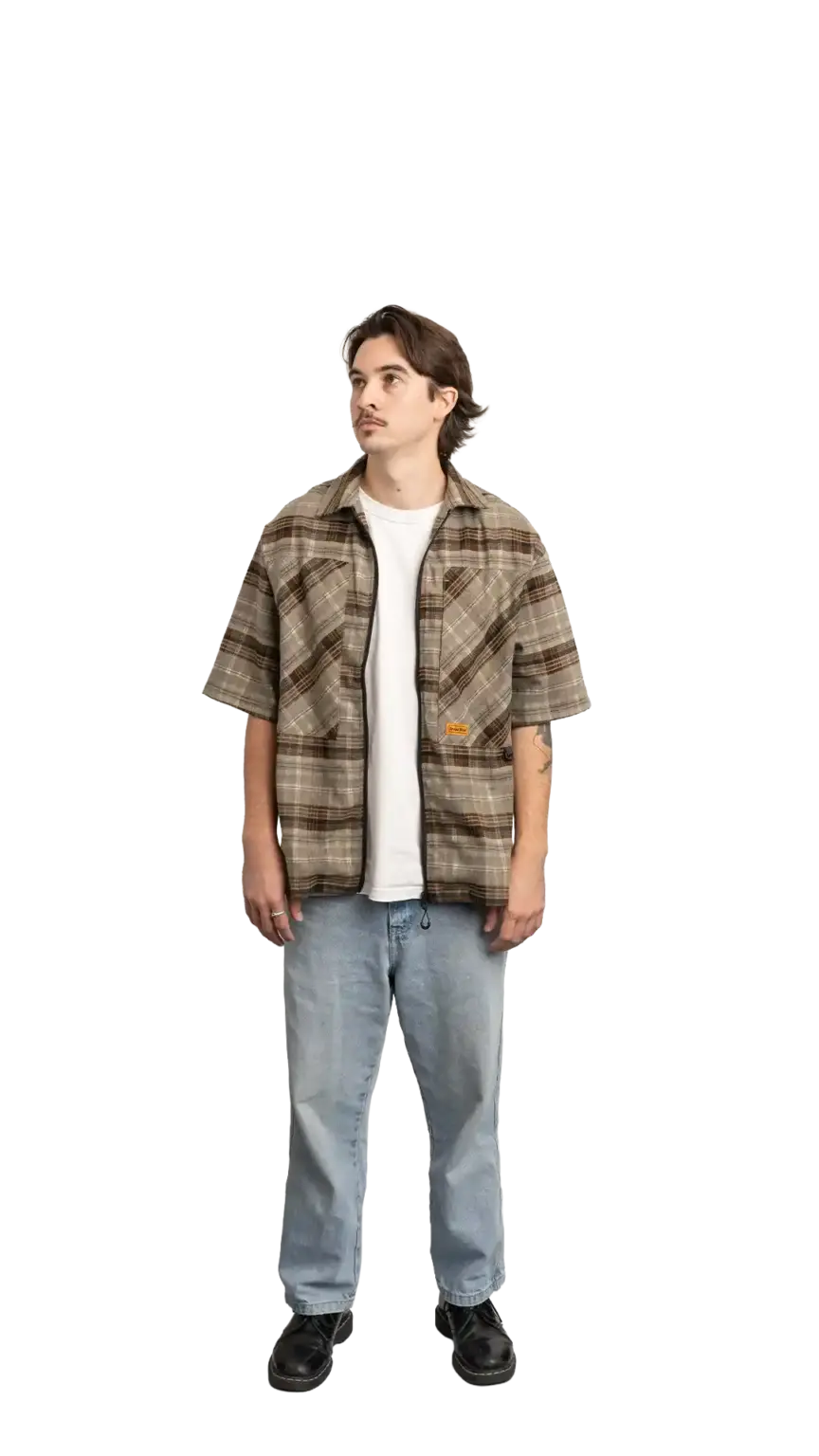 Brandon Watson, Creative Developer at The Start, full-body portrait — looking up and to the left