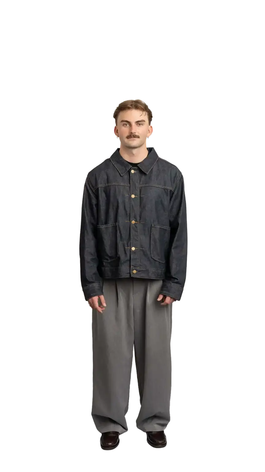 Fin Mason, Operations Manager at The Start, full-body portrait — looking straight ahead