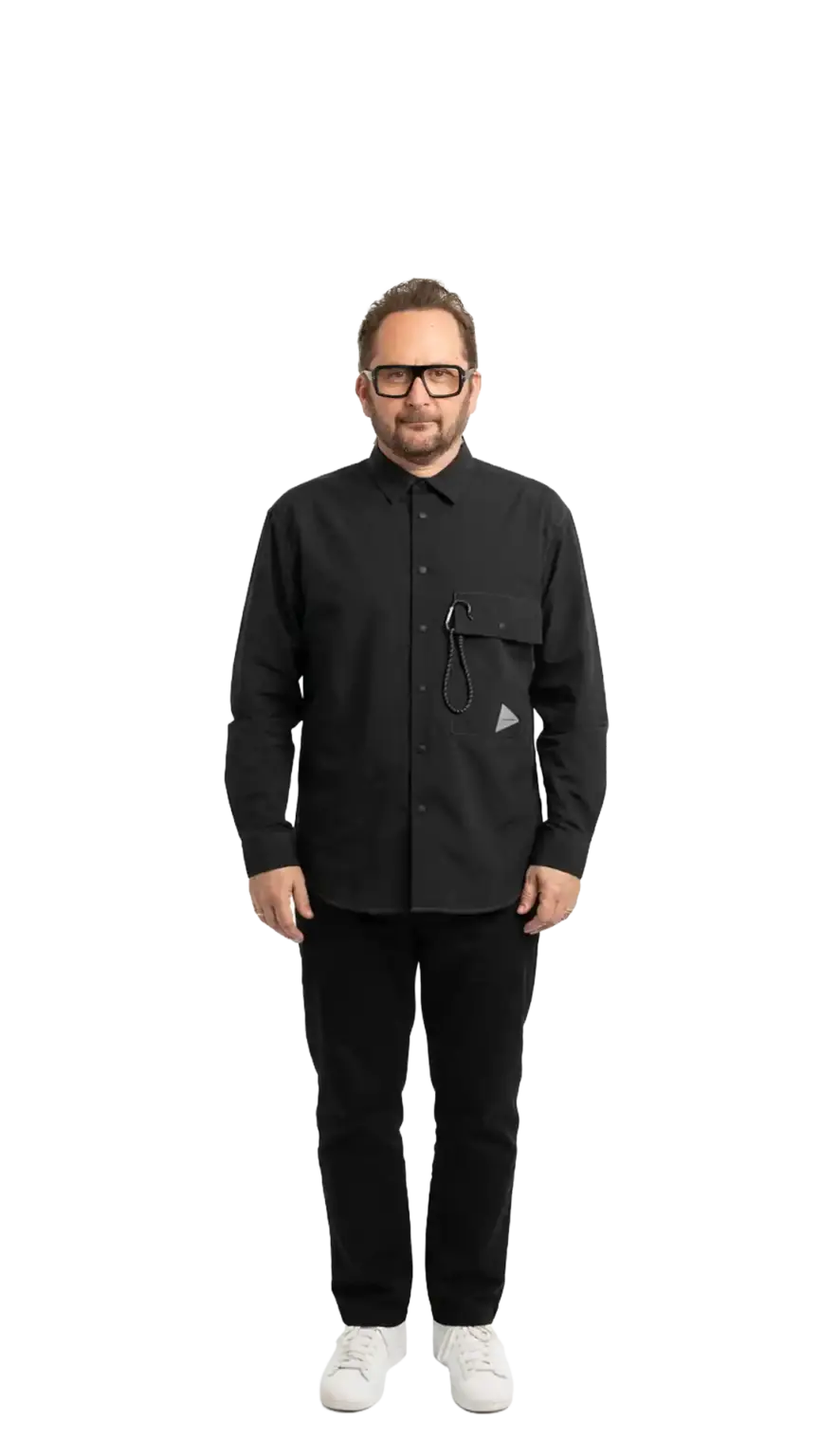 Neil Mason, Managing Director at The Start, full-body portrait — looking directly ahead